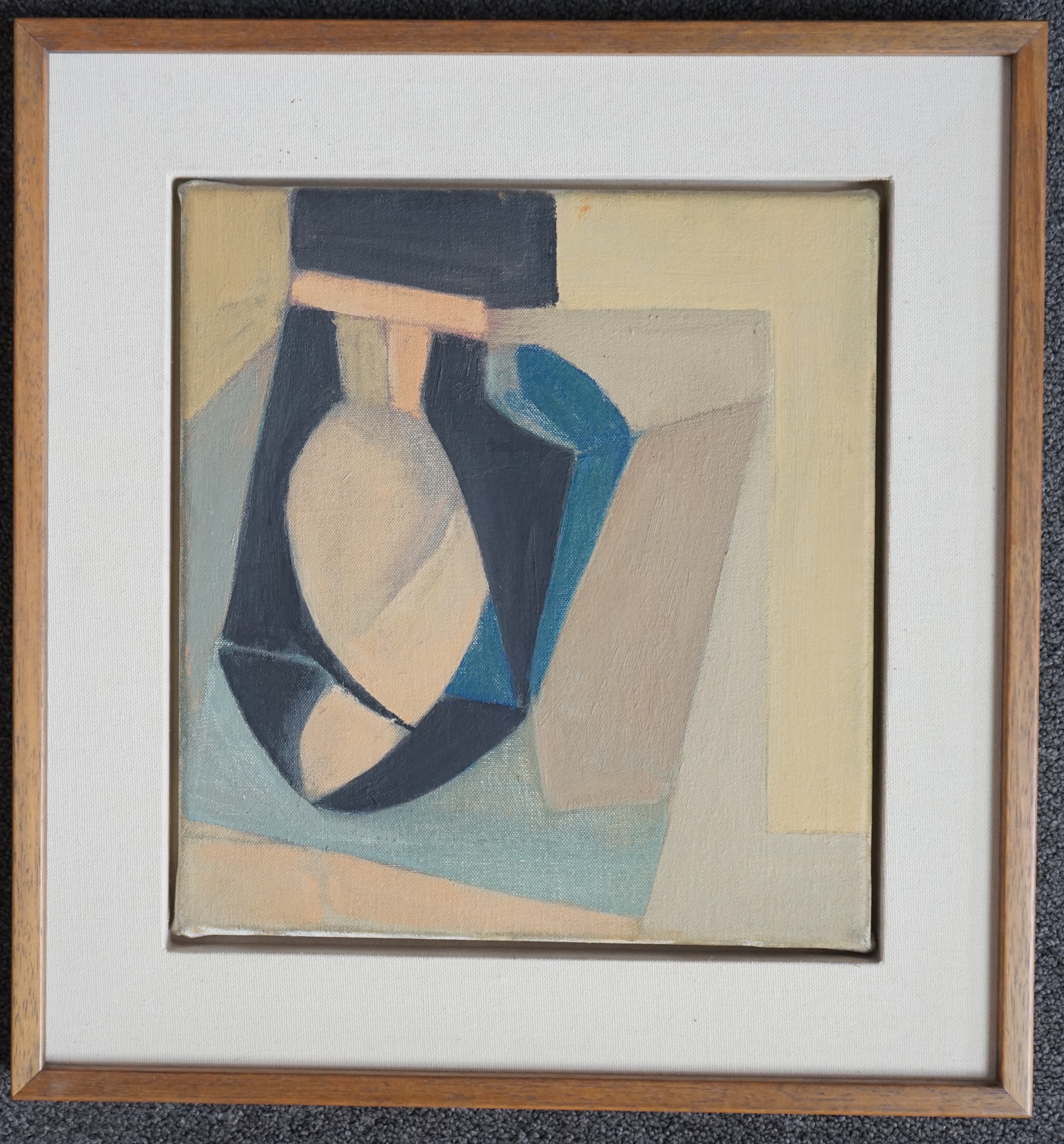 Adrian Heath (English, 1920-1992), 'Untitled 1990', oil on canvas, 30 x 28cm